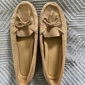 Michael Kors Tan Moccasin-Style Shoes